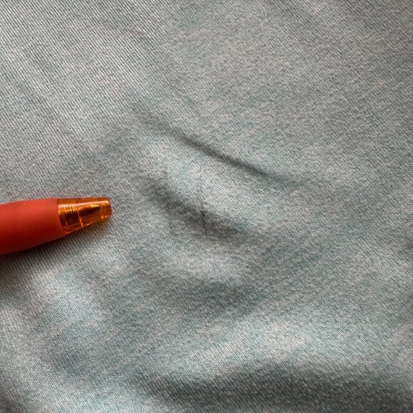 Nike Running Top Womens Small 1/4 Zip Dri Fit Blue Stretch Thumb Holes - Picture 11 of 11